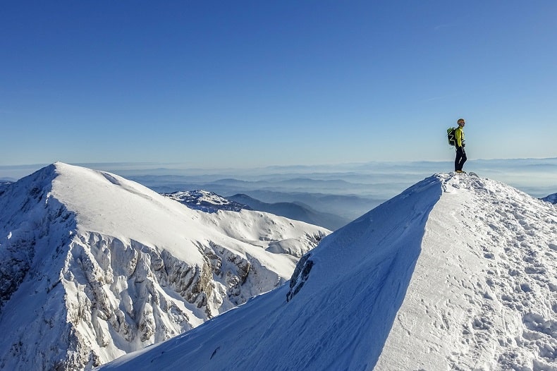vodenje zimskih alpinističnih vzponov