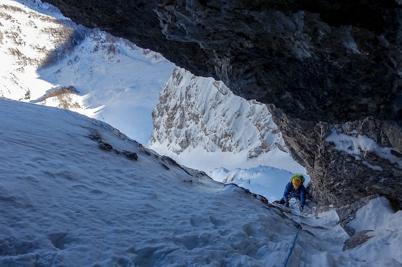 zimski alpinistični vzponi